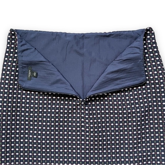 Ann Taylor Geometric Pattern Straight Skirt sz 8 - Picture 6 of 12